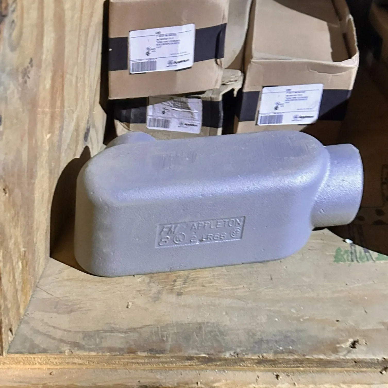 Appleton LR68 Conduit Body 2 in. - New Surplus