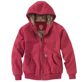 Carhartt Women's Crab Apple Sandstone Active Jacket Camo Lined