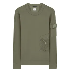 CP Company Khaki Metropolis Sweatshirt