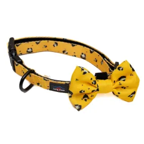 Funk the Dog Collar & Bowtie Set | Mustard Panda