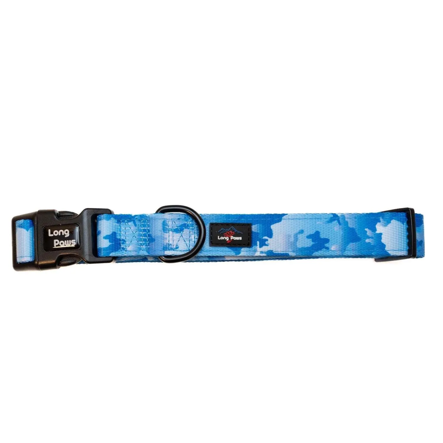 Funk The Dog Padded Dog Collar | Blue Camo