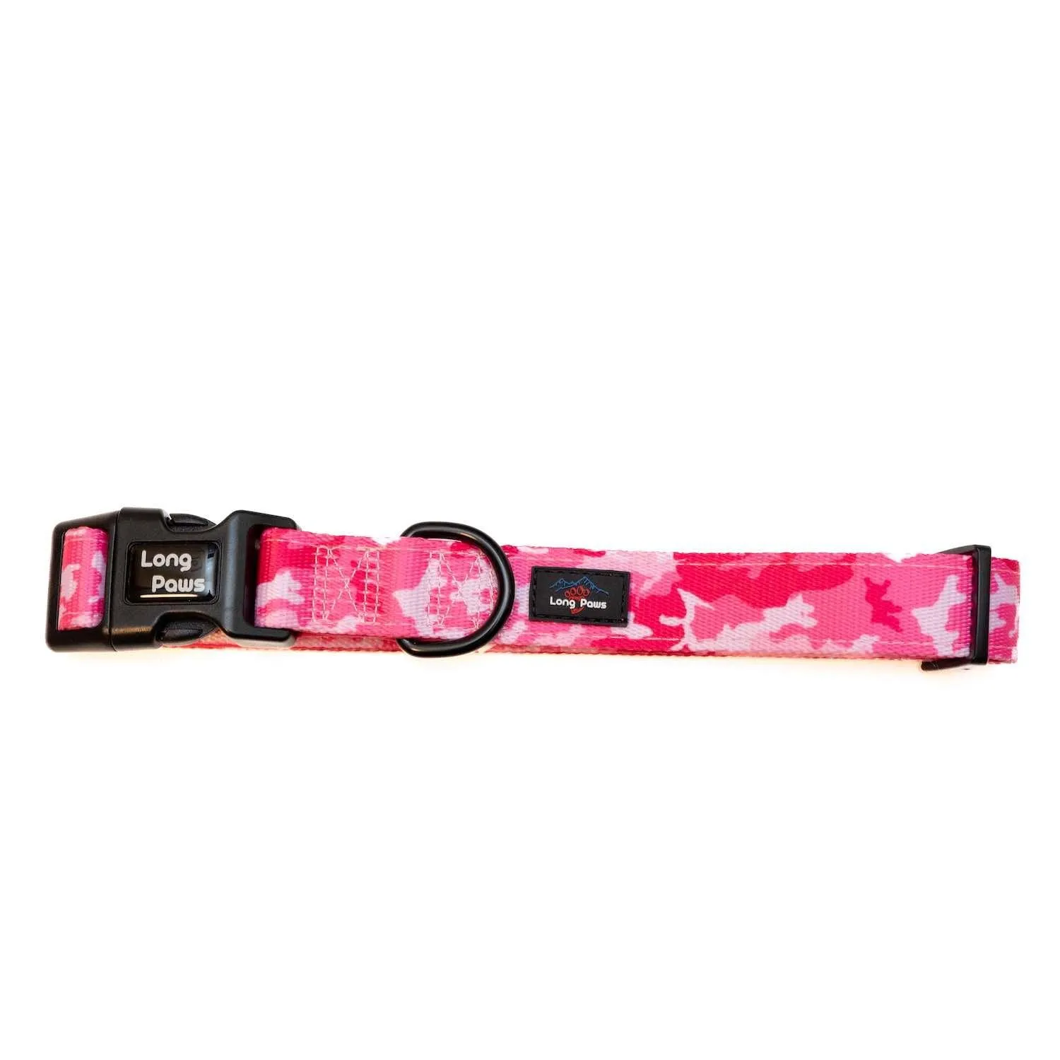 Funk The Dog Padded Dog Collar | Pink Camo