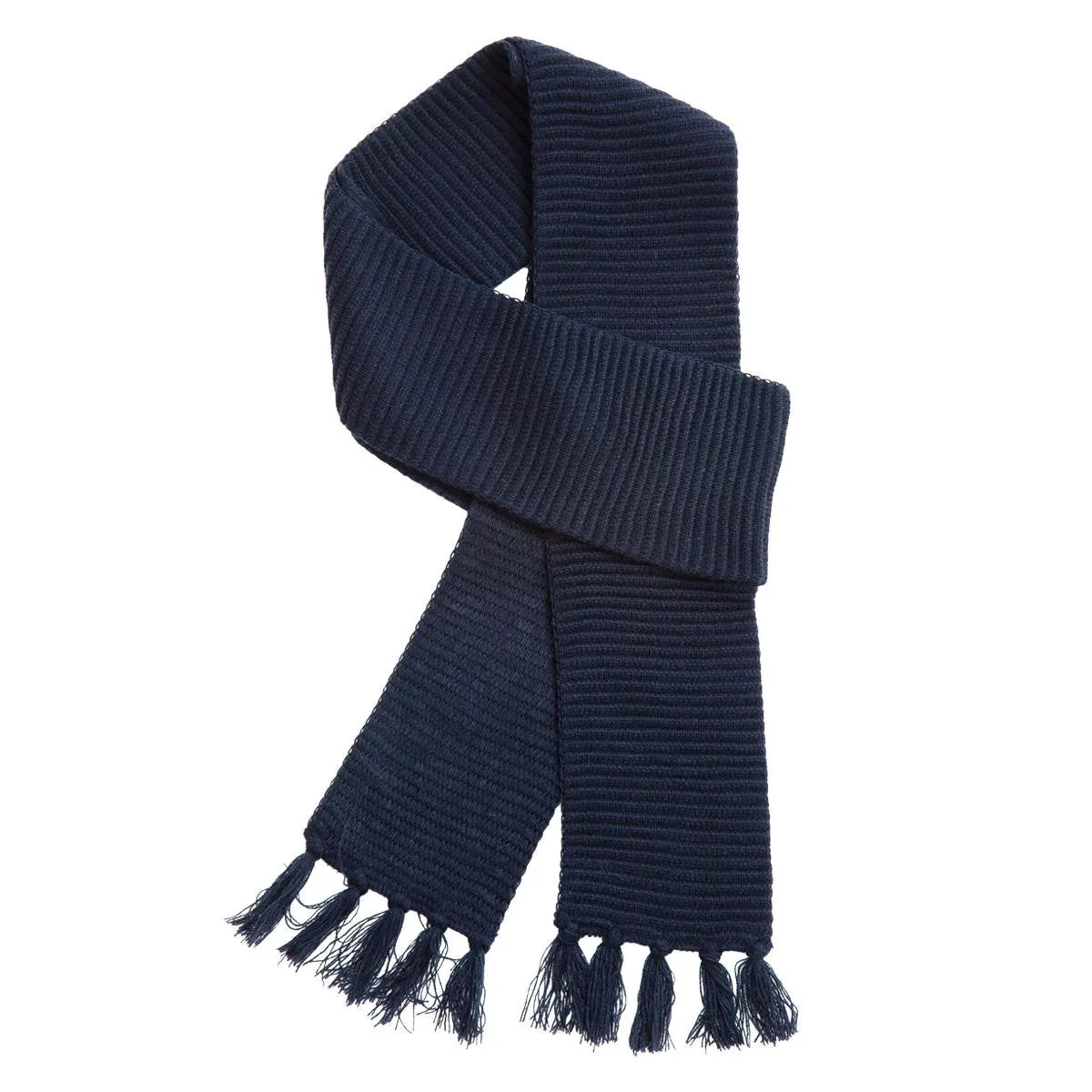 Great Southern Navy Ruga Knit Scarf