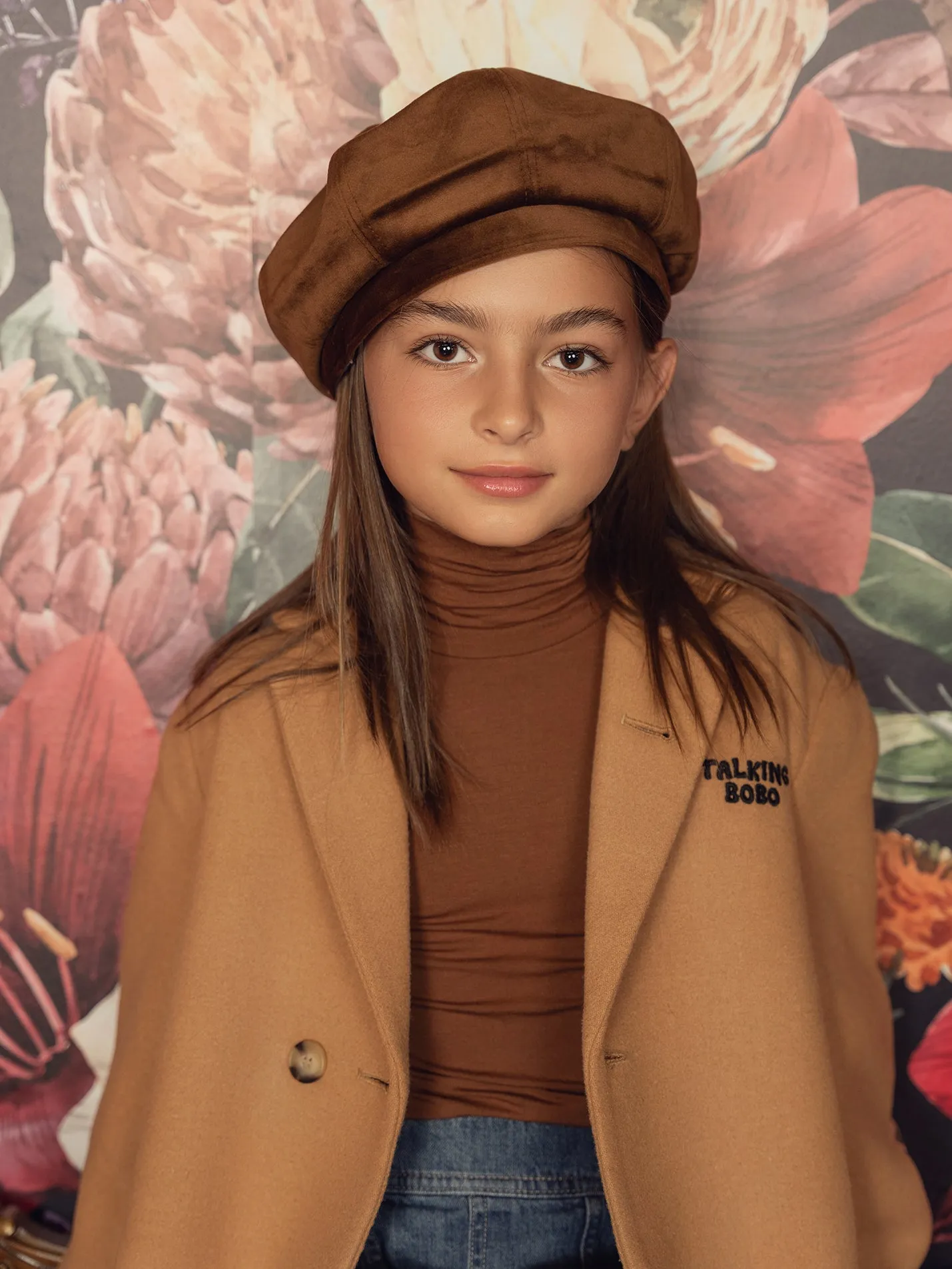 Kids Modal Long Sleeve Turtleneck