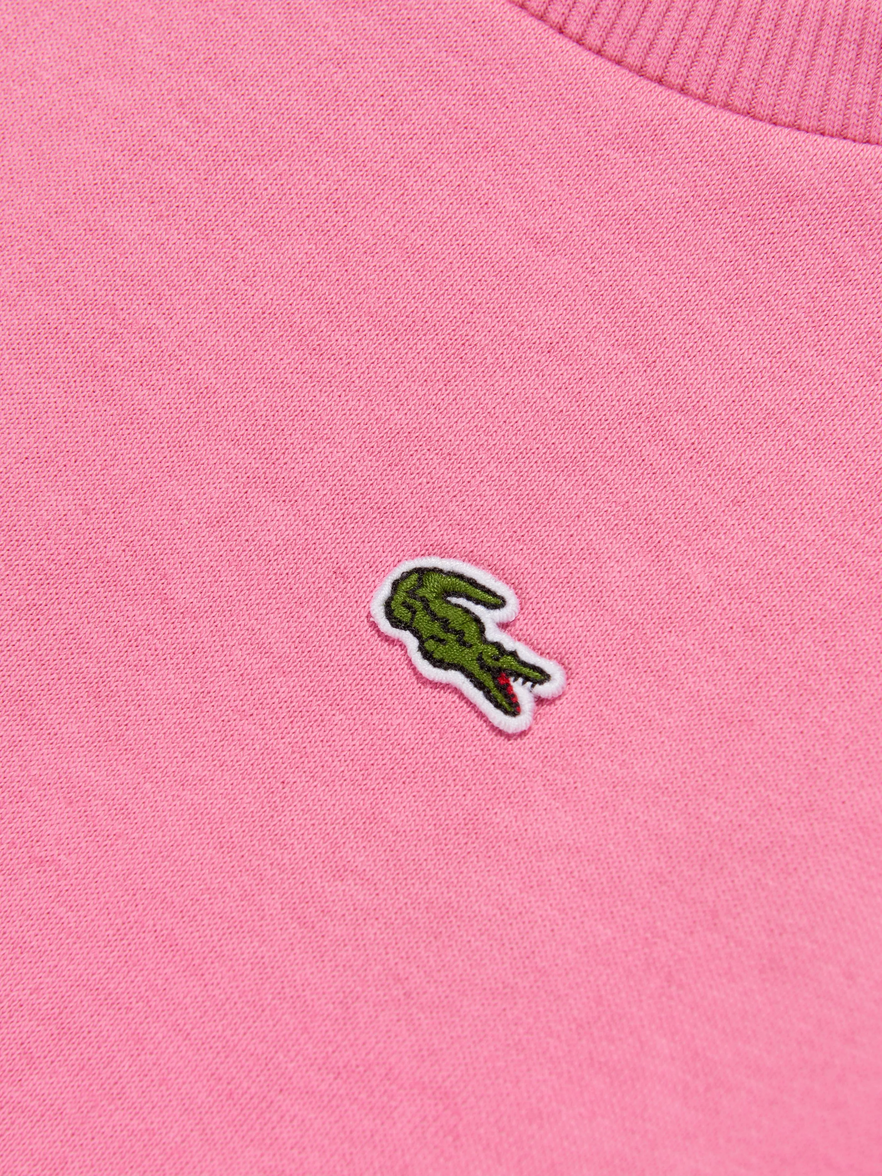 Lacoste Girls Logo Sweatshirt in Pink