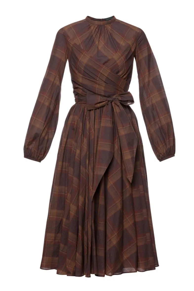 Lena Hoschek - Hold Me Tight Dress: Single Malt