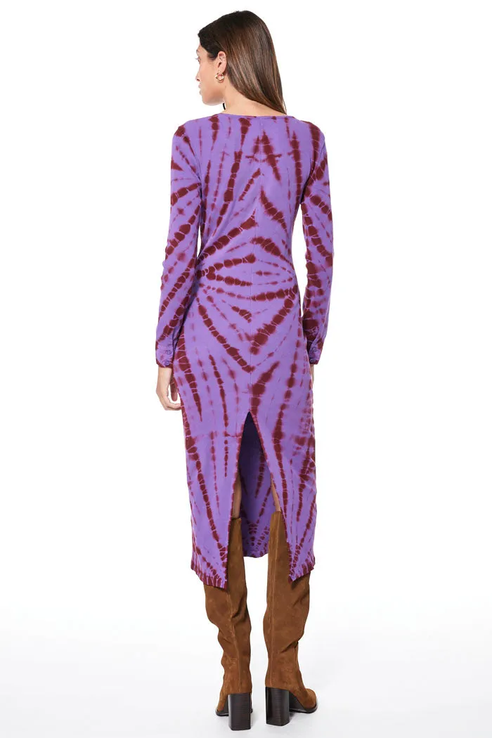 Leo Dress // Purple Sapphire Tigers Eye Wash ~ NO RETURN