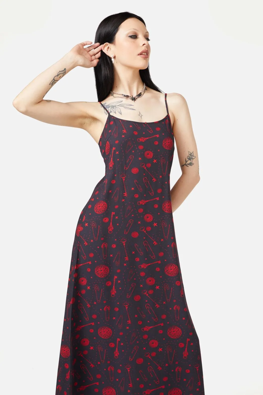 Lock Picker Midi Dress