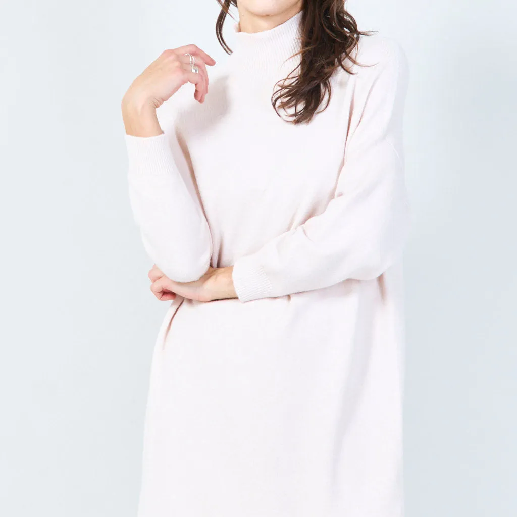 Longline turtleneck sweater wholesale