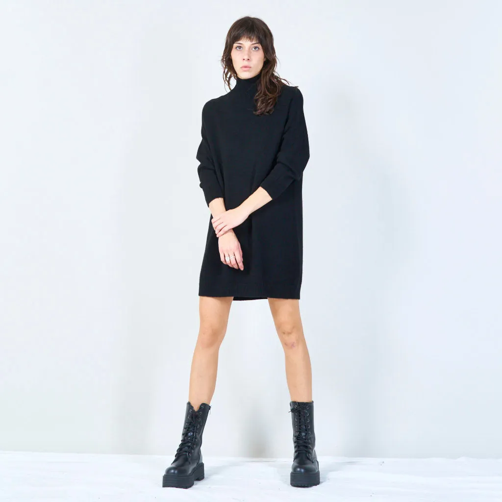 Longline turtleneck sweater wholesale