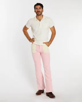 Men's Bell Bottom (Powder Pink/Cream)