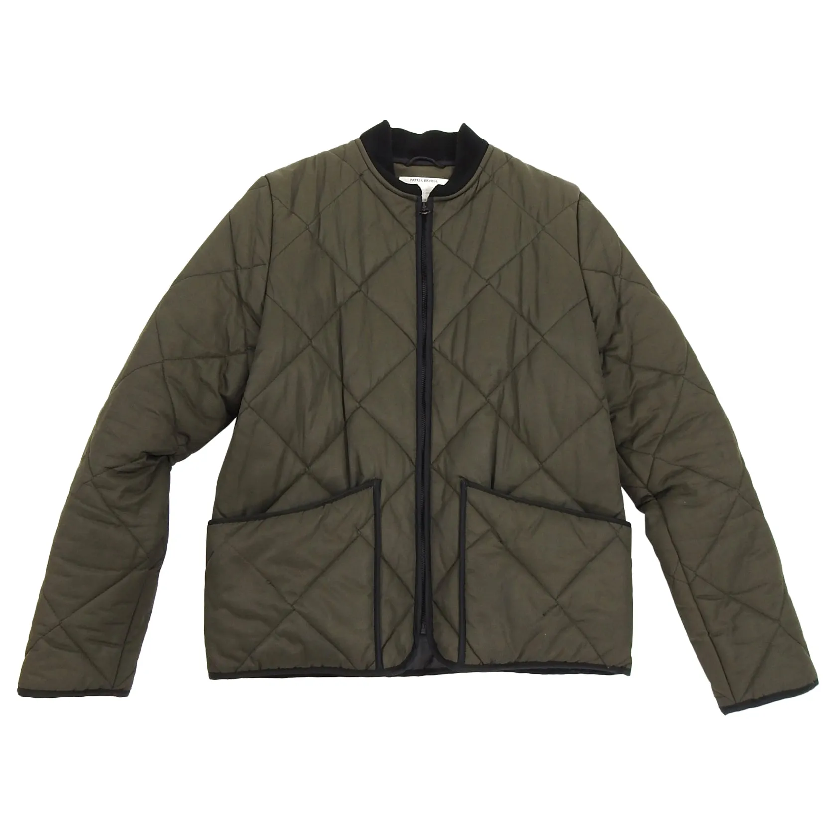 Patrik Ervell FW15 Army Green Quilted Field Jacket - S