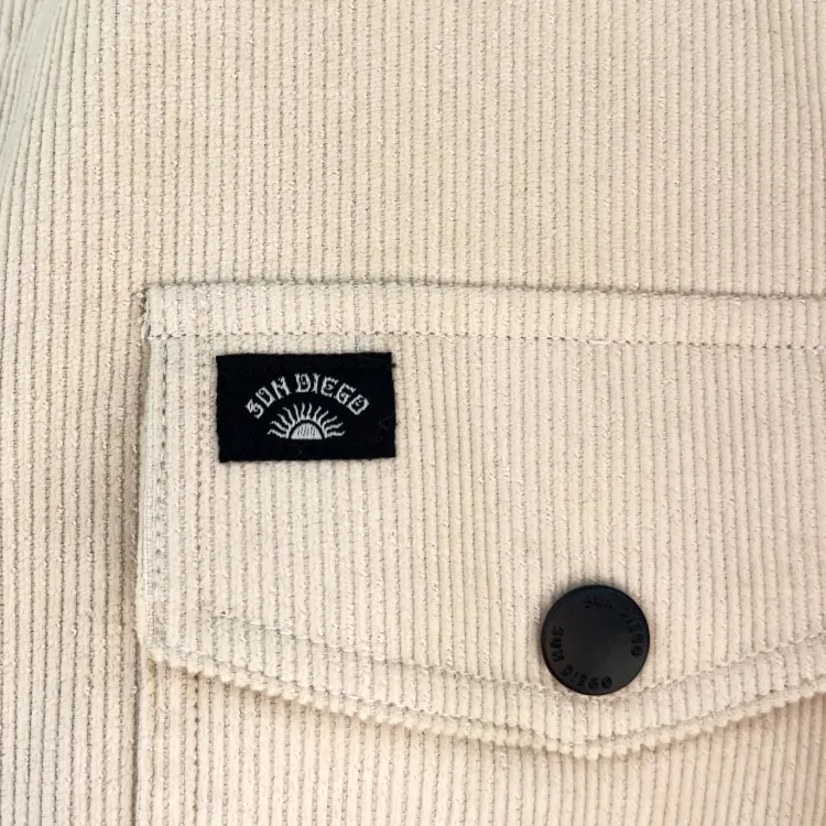 SunDiego Brodi Shacket - CREAM