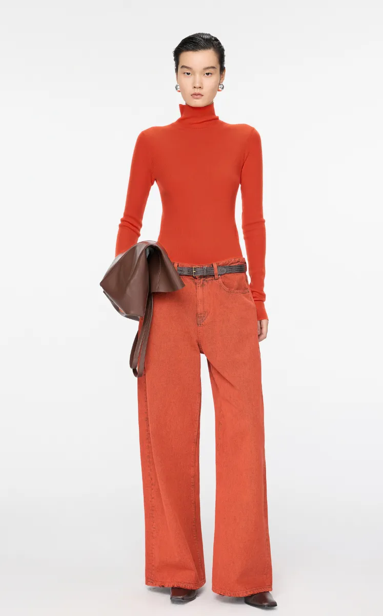 Sweater / JNBY Wool-cashmere Turtleneck Sweater