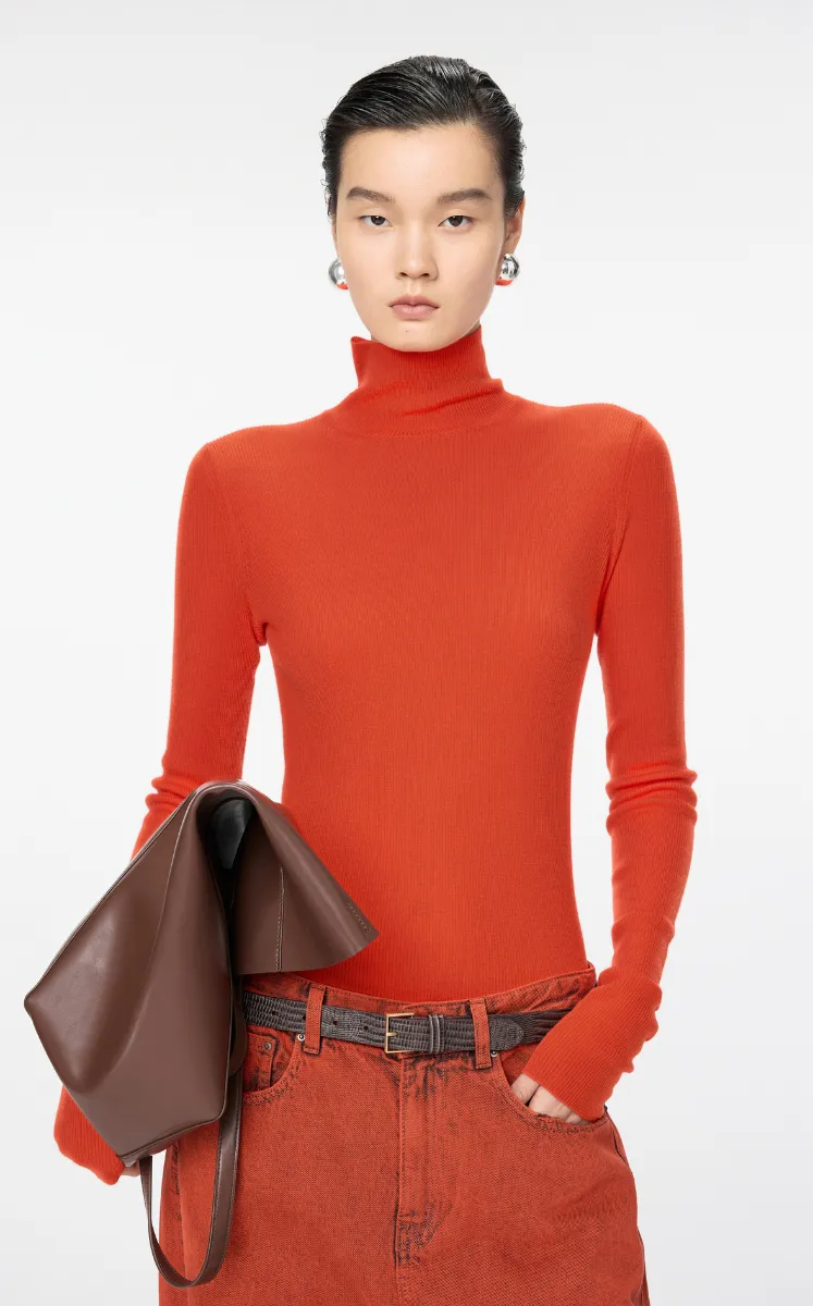 Sweater / JNBY Wool-cashmere Turtleneck Sweater
