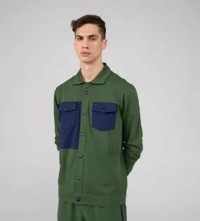versatile olive shacket