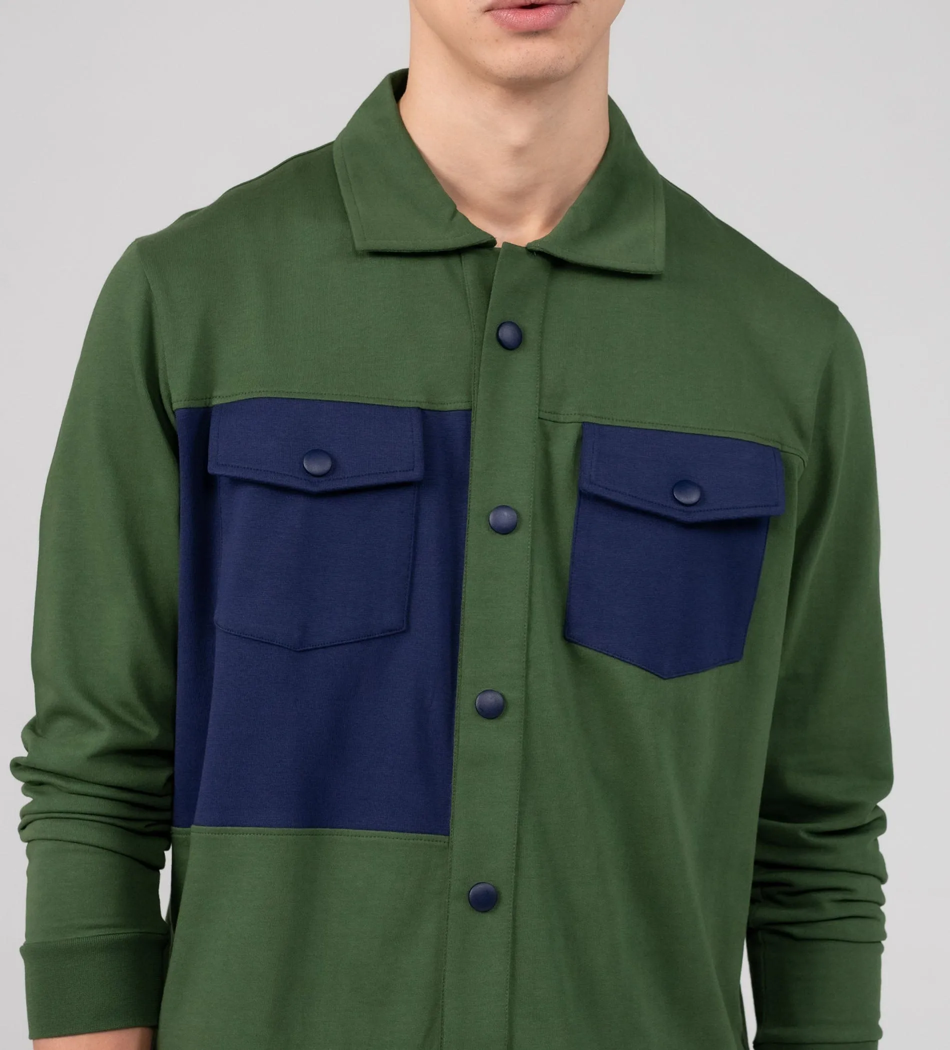 versatile olive shacket