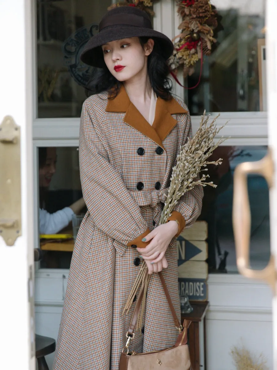Vintage Double-breasted Trench Coat
