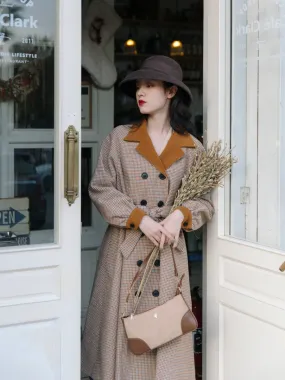 Vintage Double-breasted Trench Coat