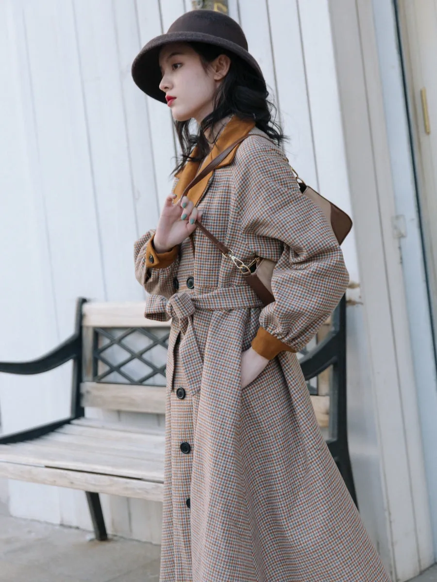 Vintage Double-breasted Trench Coat