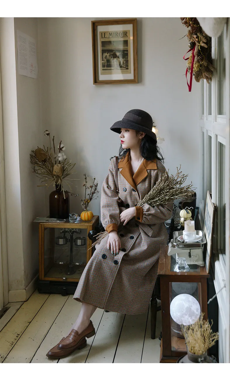Vintage Double-breasted Trench Coat
