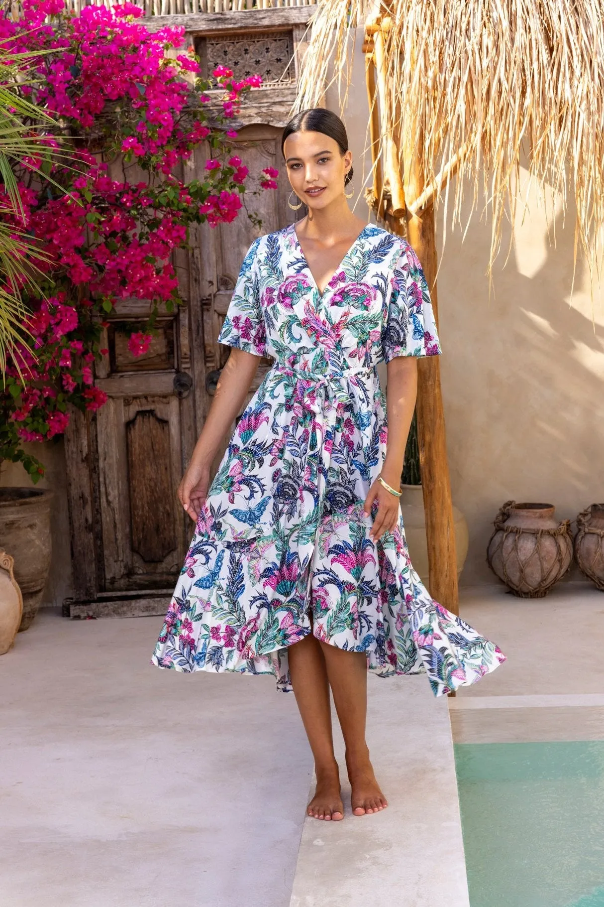 Waiheke Wrap Dress