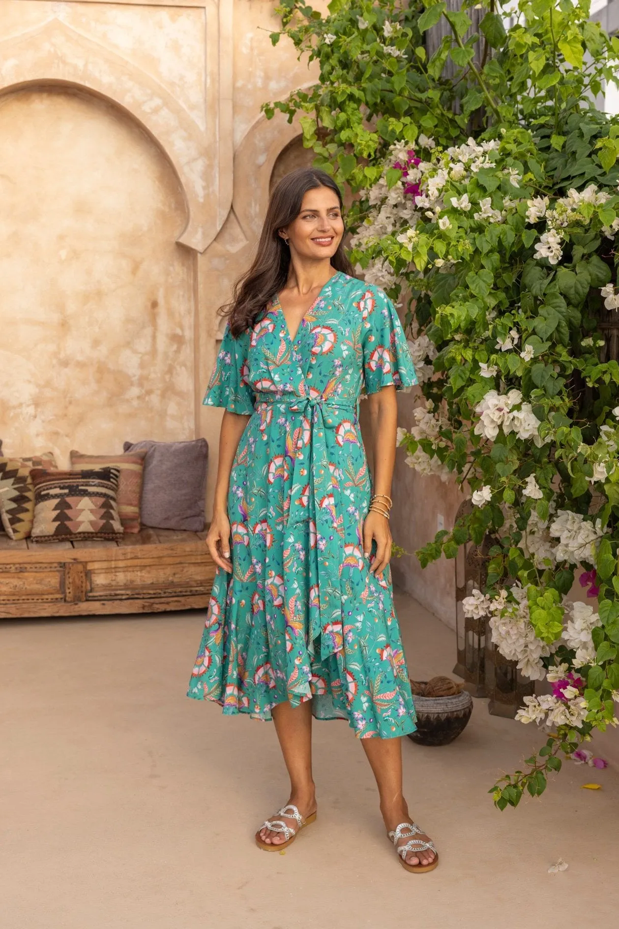 Waiheke Wrap Dress