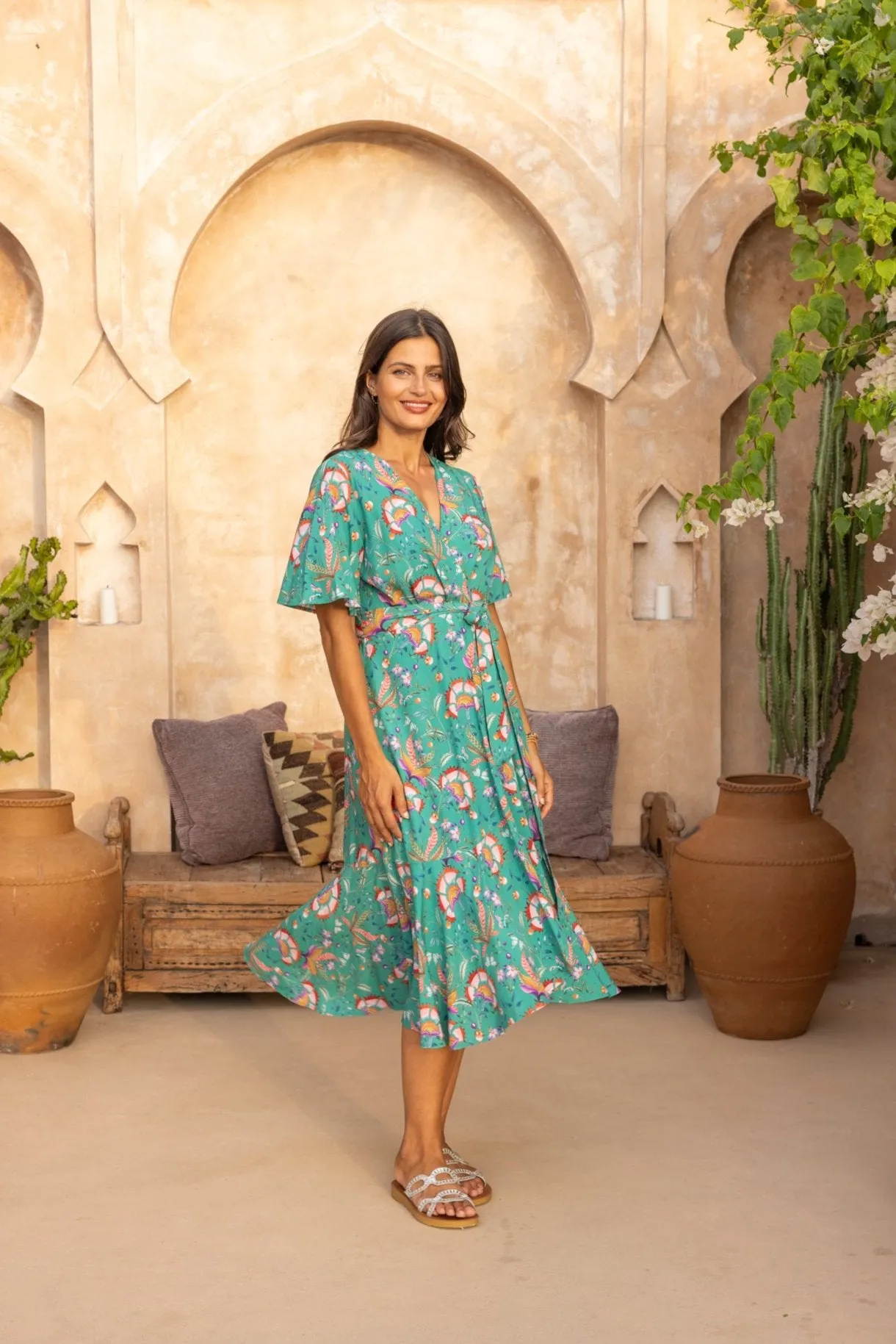 Waiheke Wrap Dress