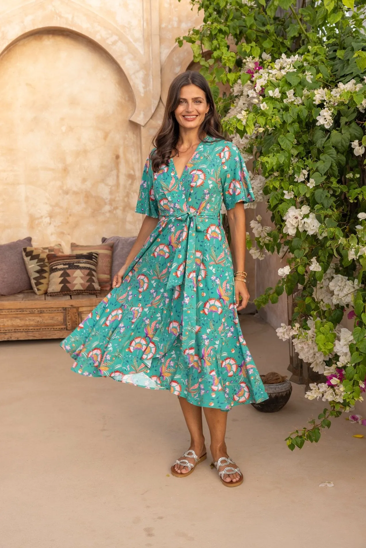 Waiheke Wrap Dress