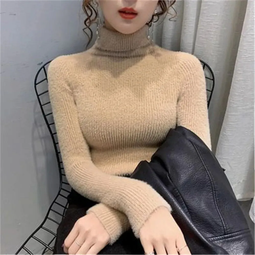 Women Turtleneck Sweater