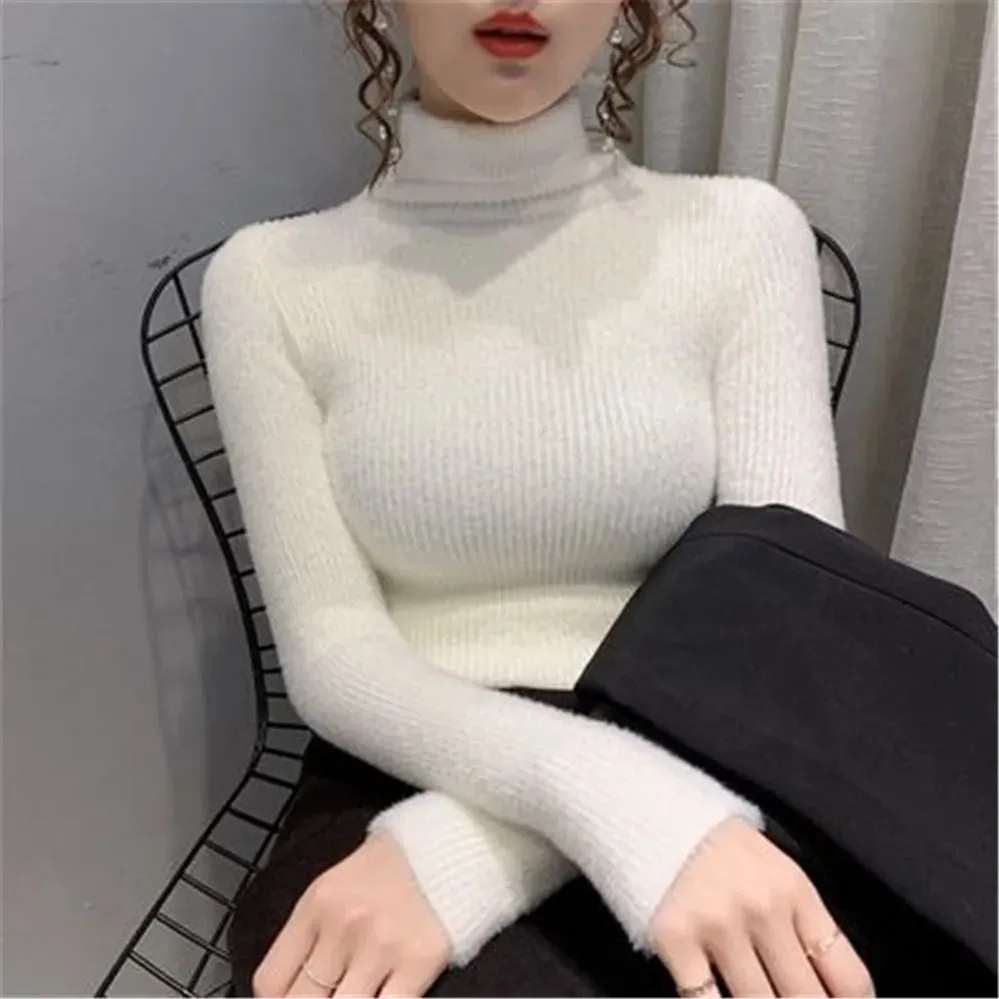 Women Turtleneck Sweater