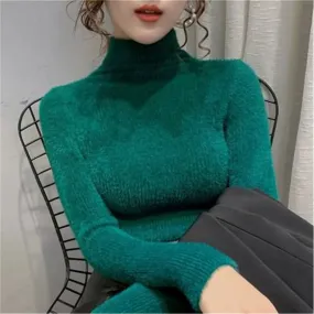 Women Turtleneck Sweater