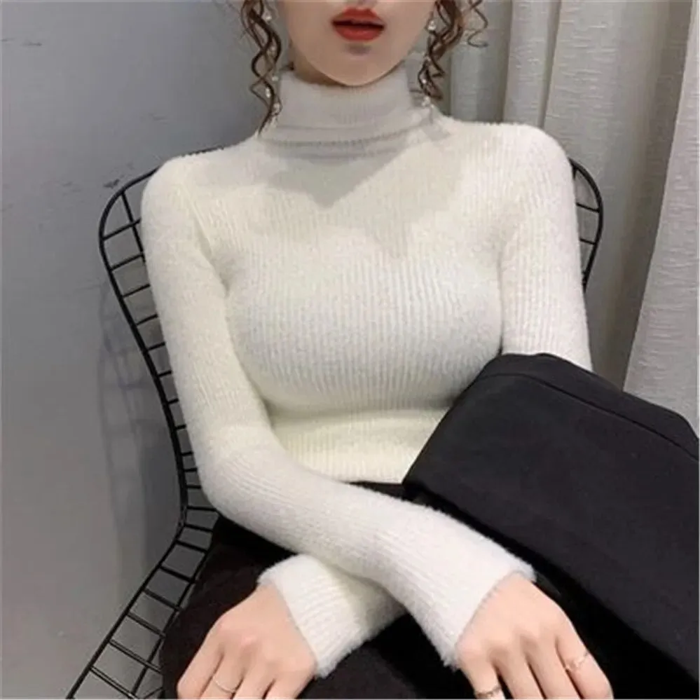 Women Turtleneck Sweater