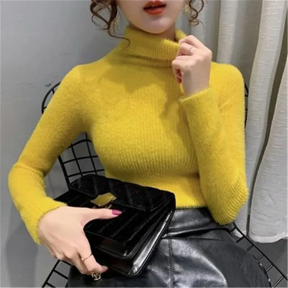 Women Turtleneck Sweater