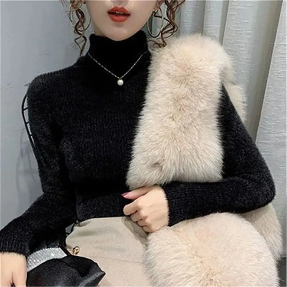 Women Turtleneck Sweater