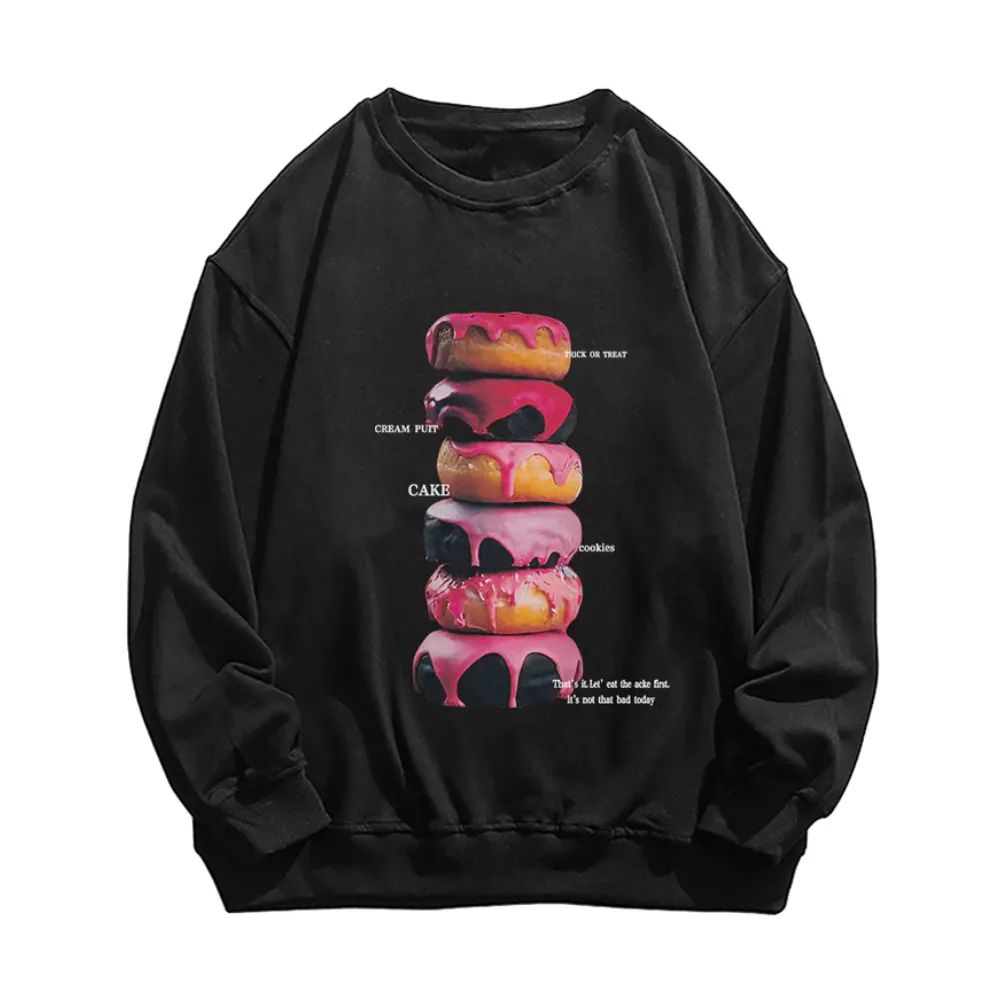 “Yummy Donuts Cotton” Sweatshirt